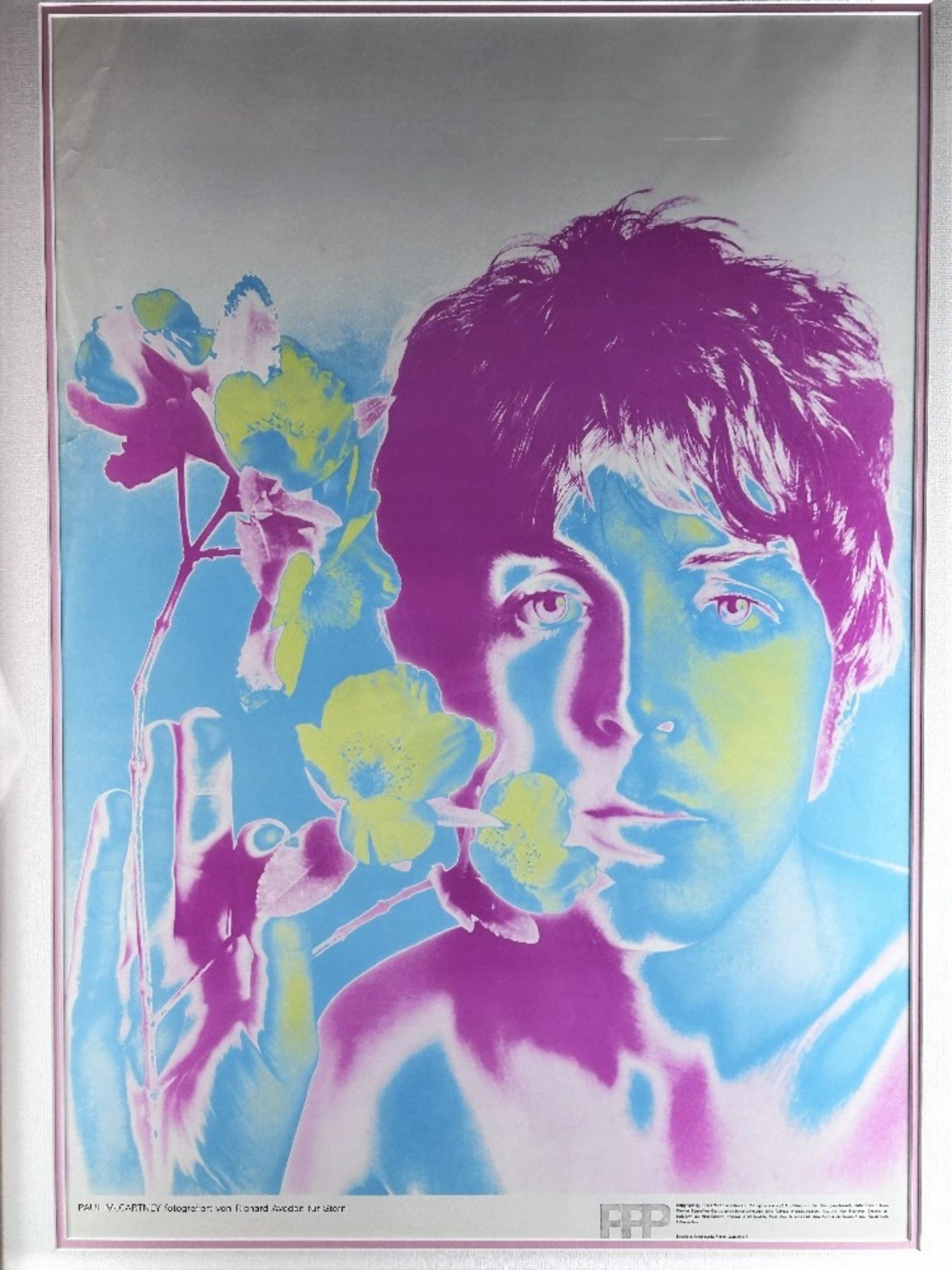 Original 1967 Vintage 'Paul McCartney' Beatles-Richard Avedon - Image 2 of 7
