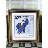 Andy Warhol-(1928-1987) "Superman" Numbered Lithograph