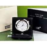 Montblanc Travel/Desk Alarm Clock, Ref 7056