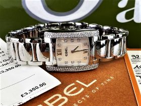 Ebel Brasilla Ladies Diamond Factory Set Watch Rrp-£3395