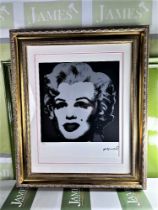 Andy Warhol-(1928-1987) "Marilyn" Numbered Lithograph