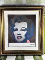 Andy Warhol-(1928-1987) "Marilyn" Numbered Lithograph