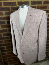 Gent`s Finest Quality Linen Jacket By Oliver George 42-44 inch Large