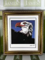 Andy Warhol-(1928-1987) "Eagle" Numbered Lithograph
