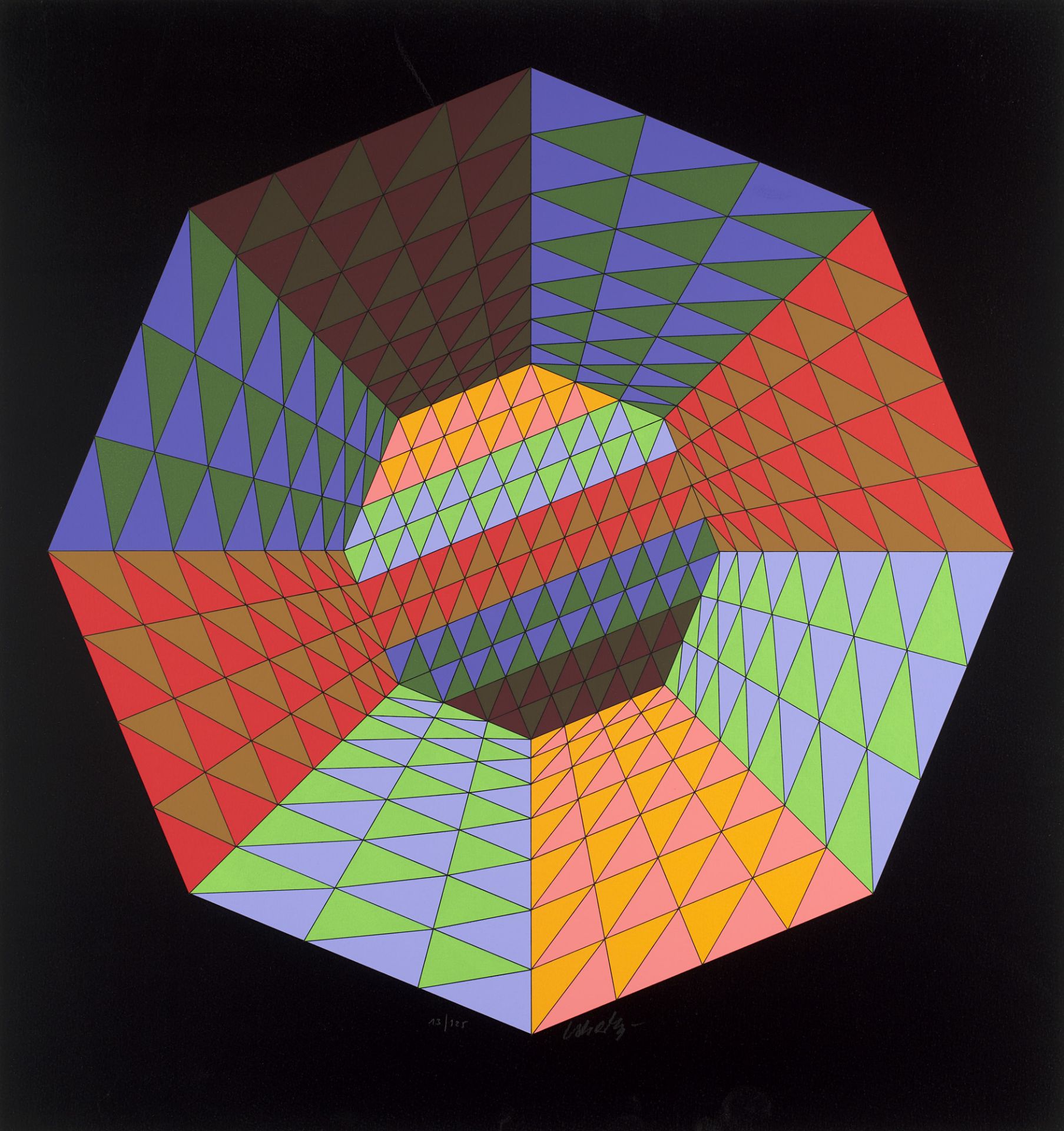 Victor Vasarely. (1906 Pécs - 1997