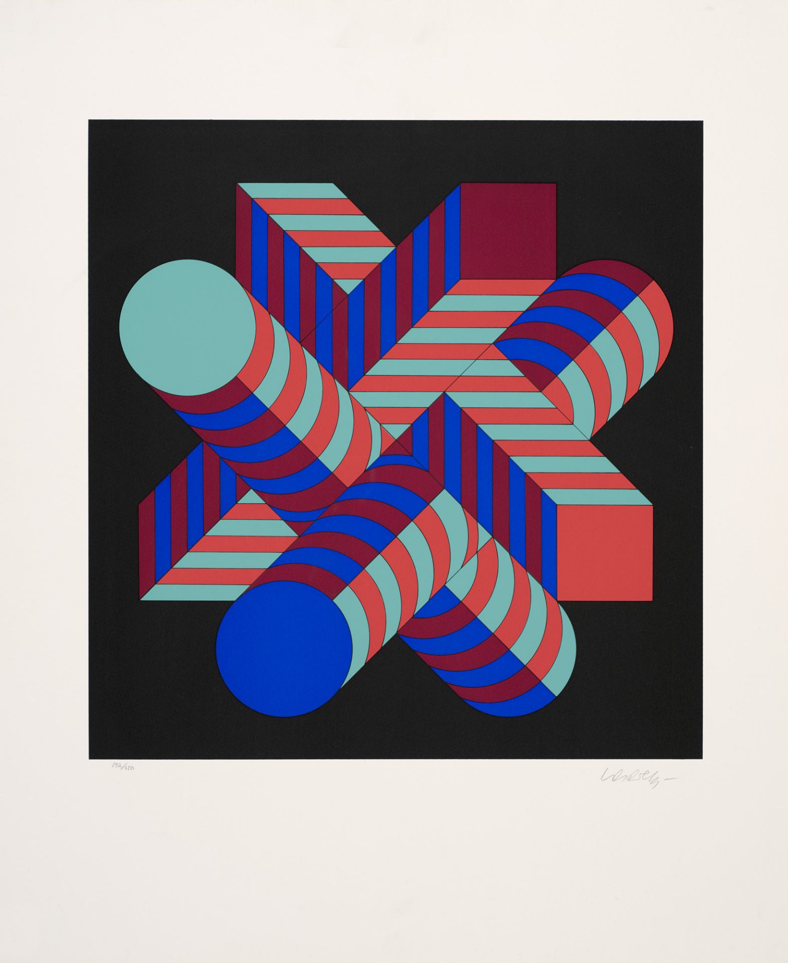 Victor Vasarely. (1906 Pécs - 1997