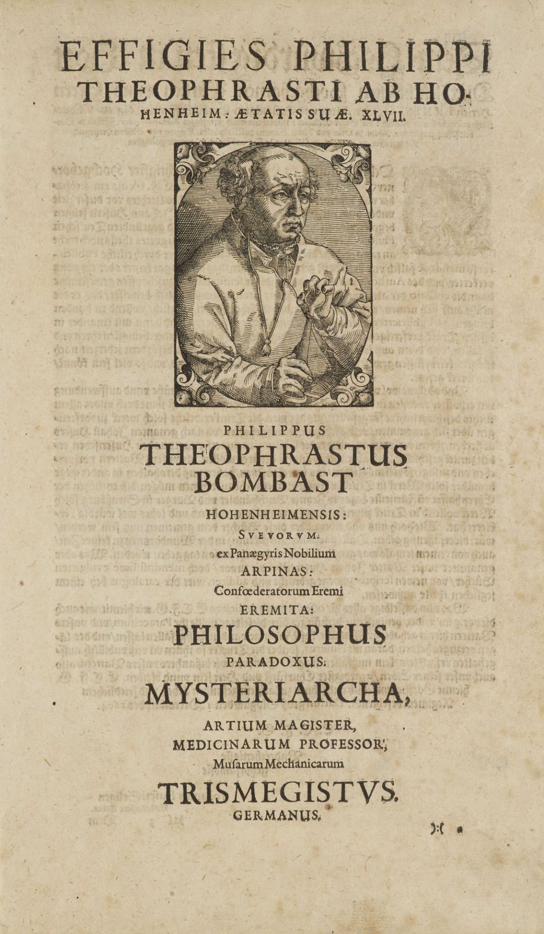 Medizin - - Philippus Theophrastus - Bild 2 aus 4