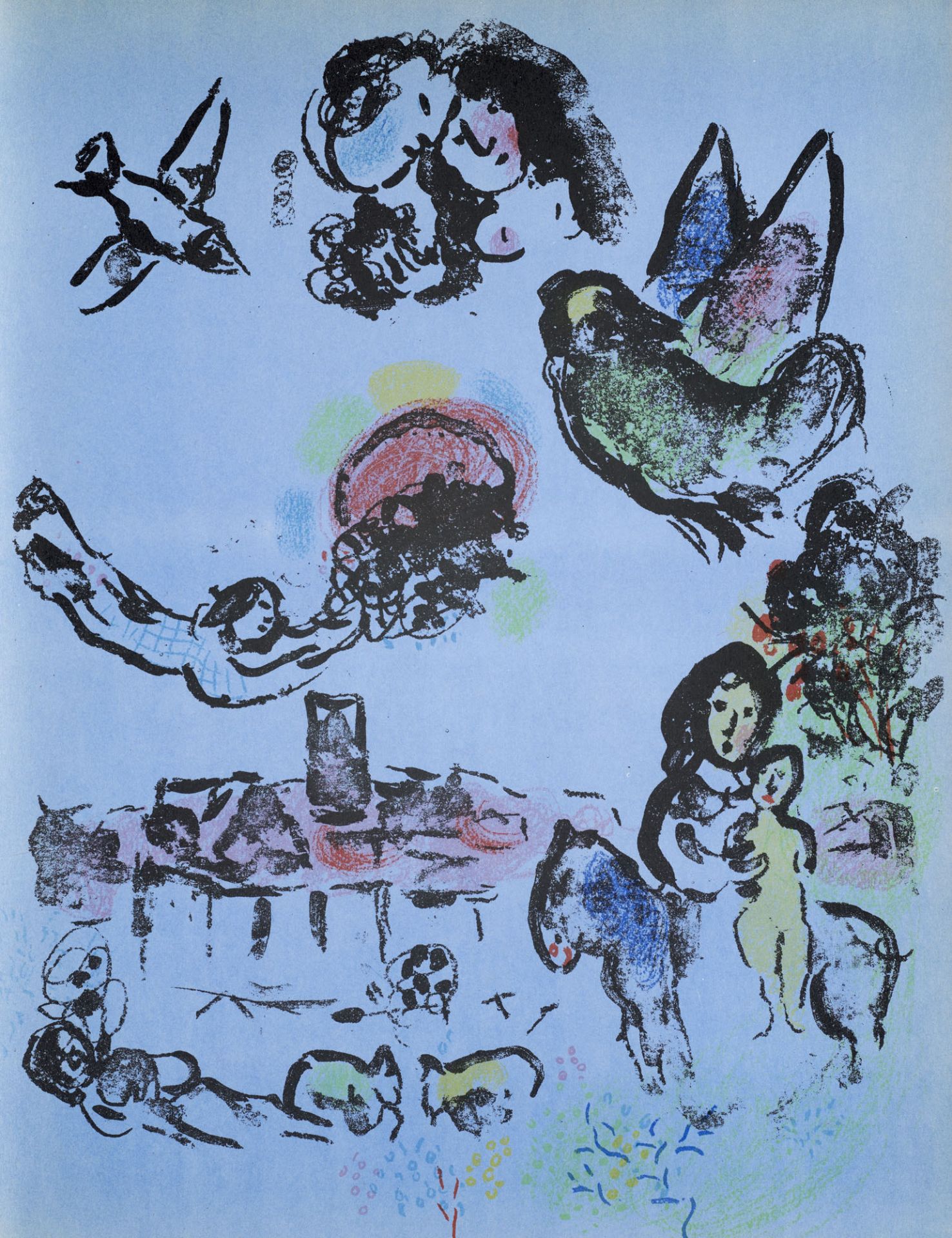 Chagall, Marc - - Chagall Lithograph - Bild 3 aus 3