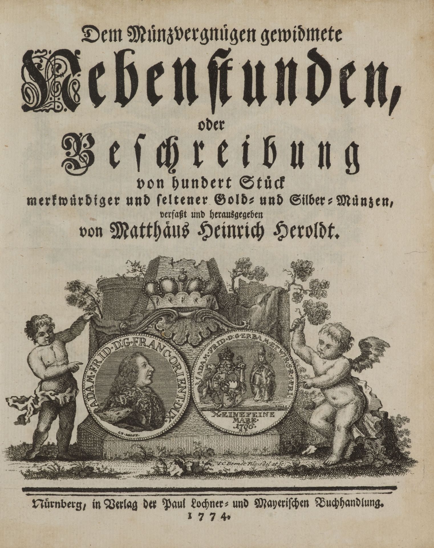 Numismatik - - Matthäus Heinrich