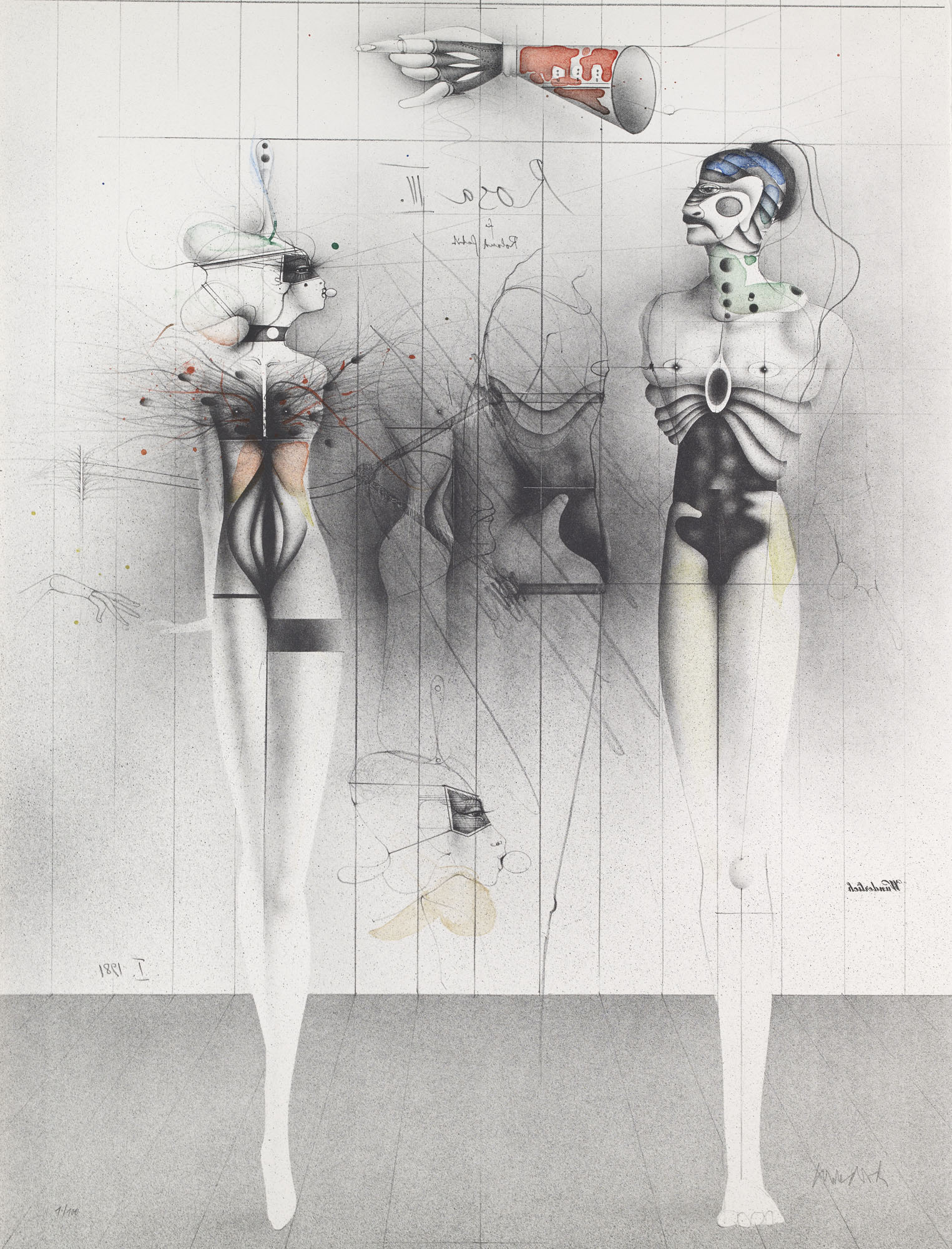 Paul Wunderlich. (1927 Eberswalde -