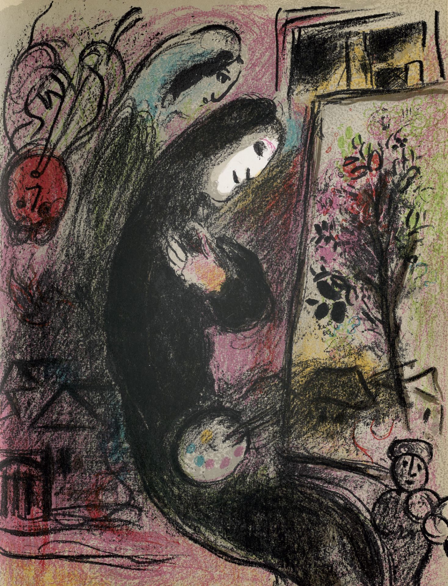 Chagall, Marc - - Chagall Lithograph - Image 2 of 3