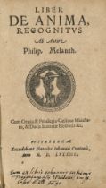 Philipp Melanchthon. Liber de anima,