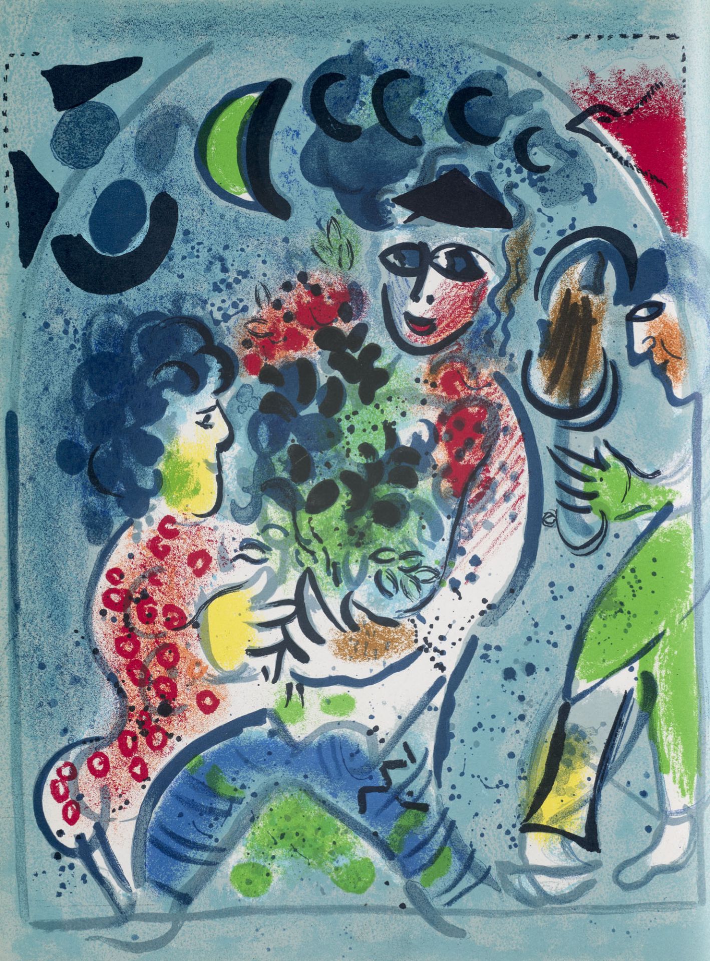 Chagall, Marc - - Chagall Lithograph