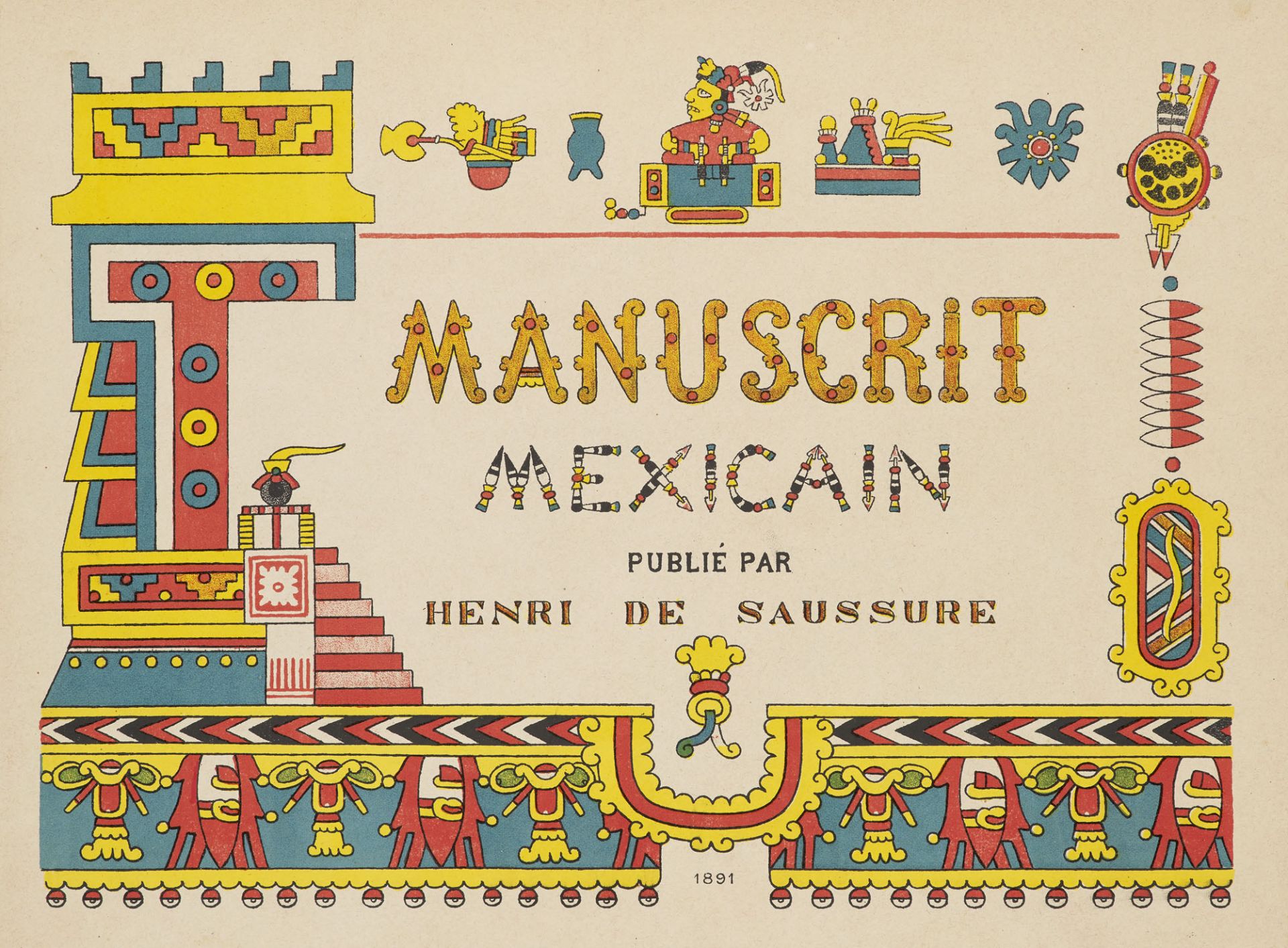 Mexiko - - Henri de Saussure.