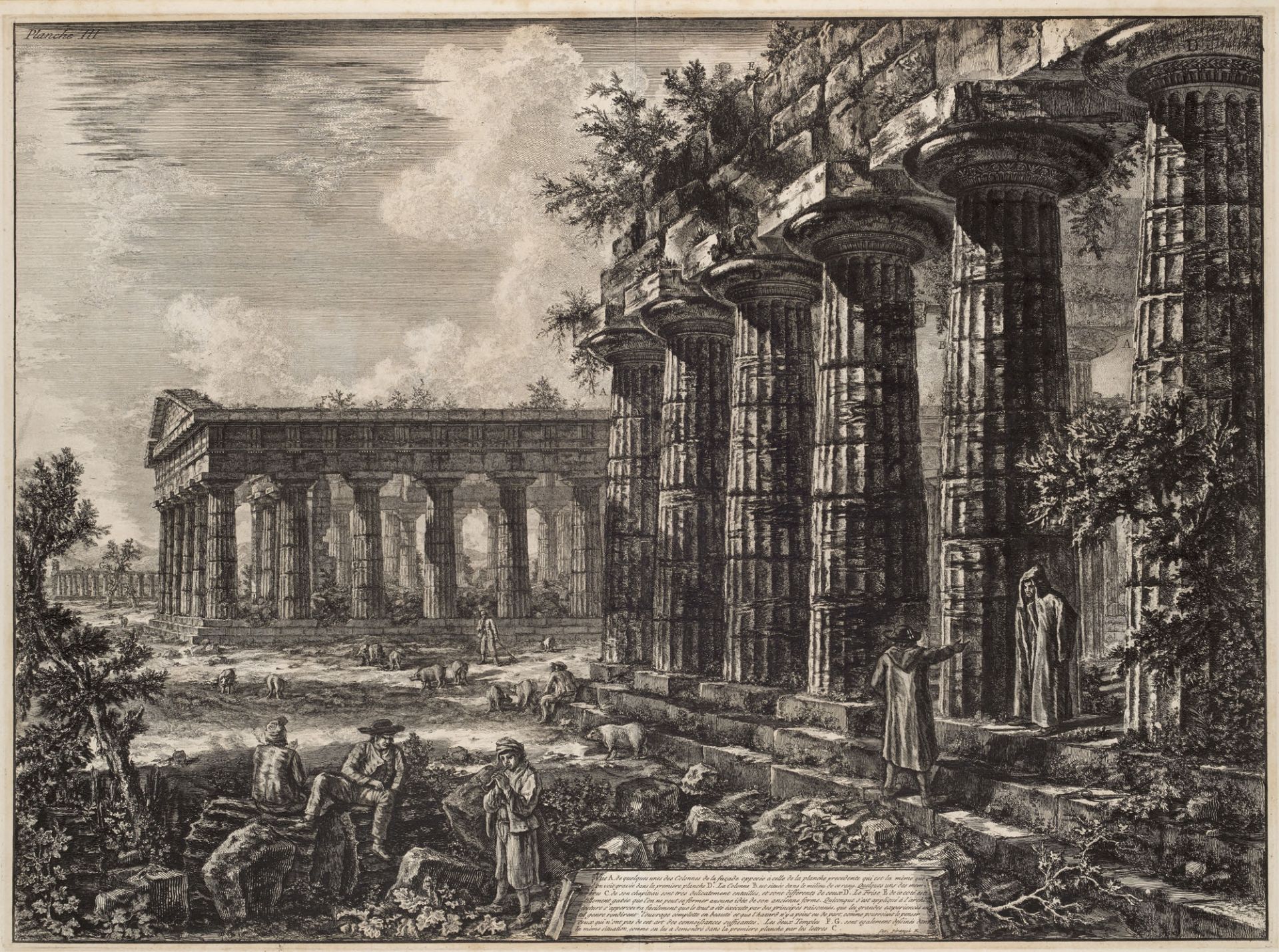 Giovanni Battista Piranesi. Vue A. de