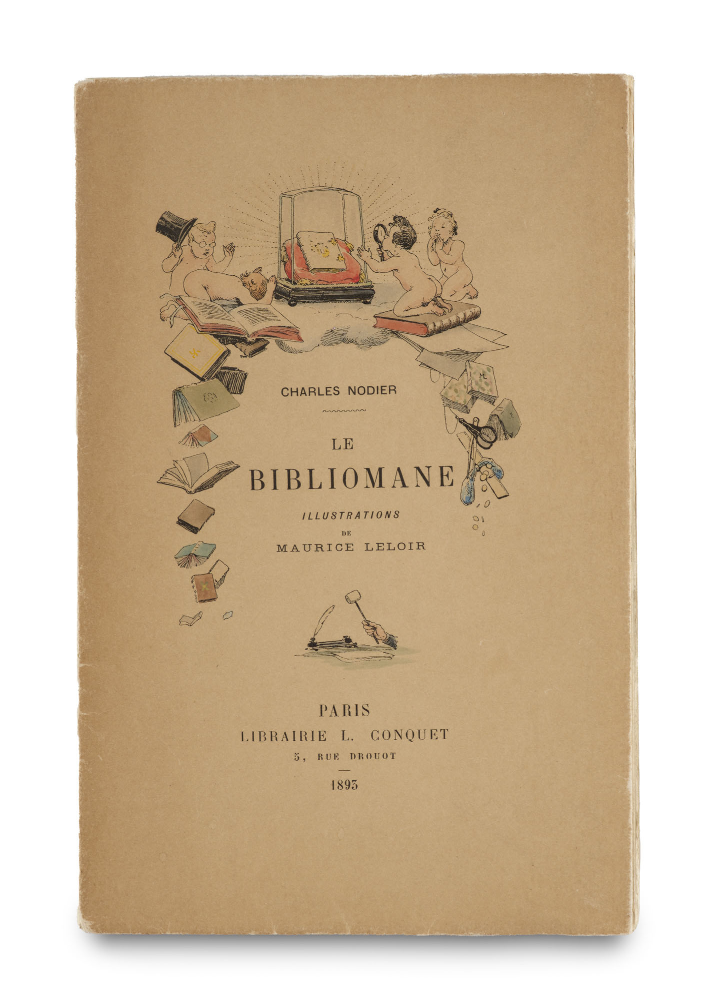 Charles Nodier. Le Bibliomane