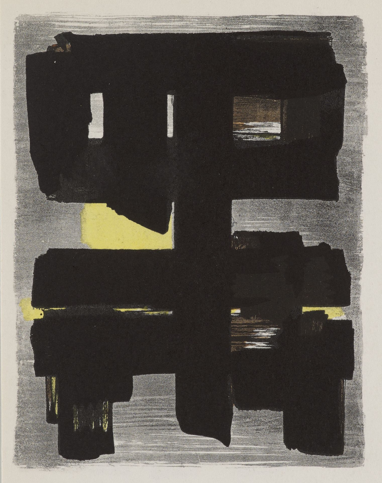 Pierre Soulages.  (1919 Rodez - 2022