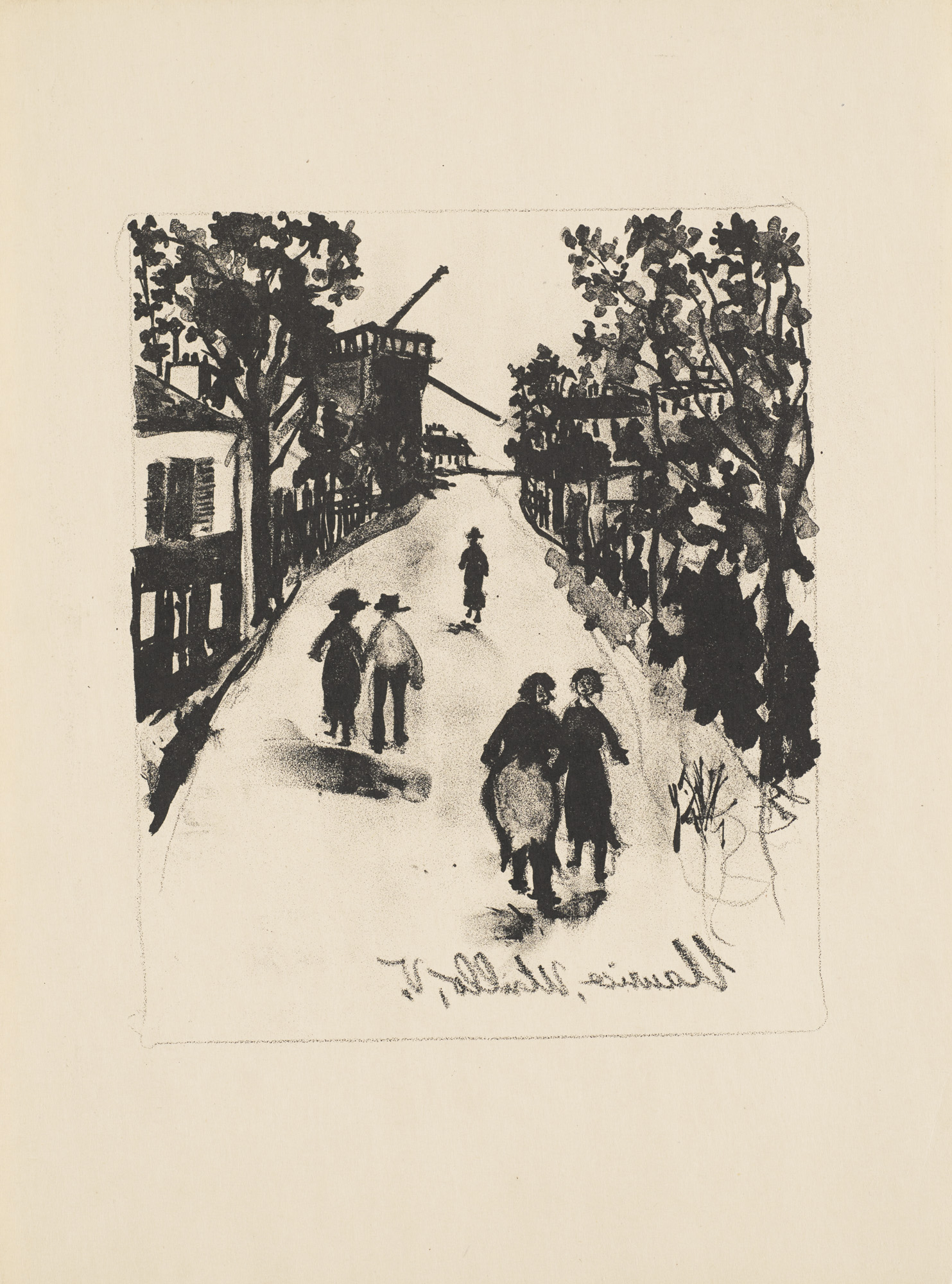 Maurice Utrillo. (1883 Paris - 1955
