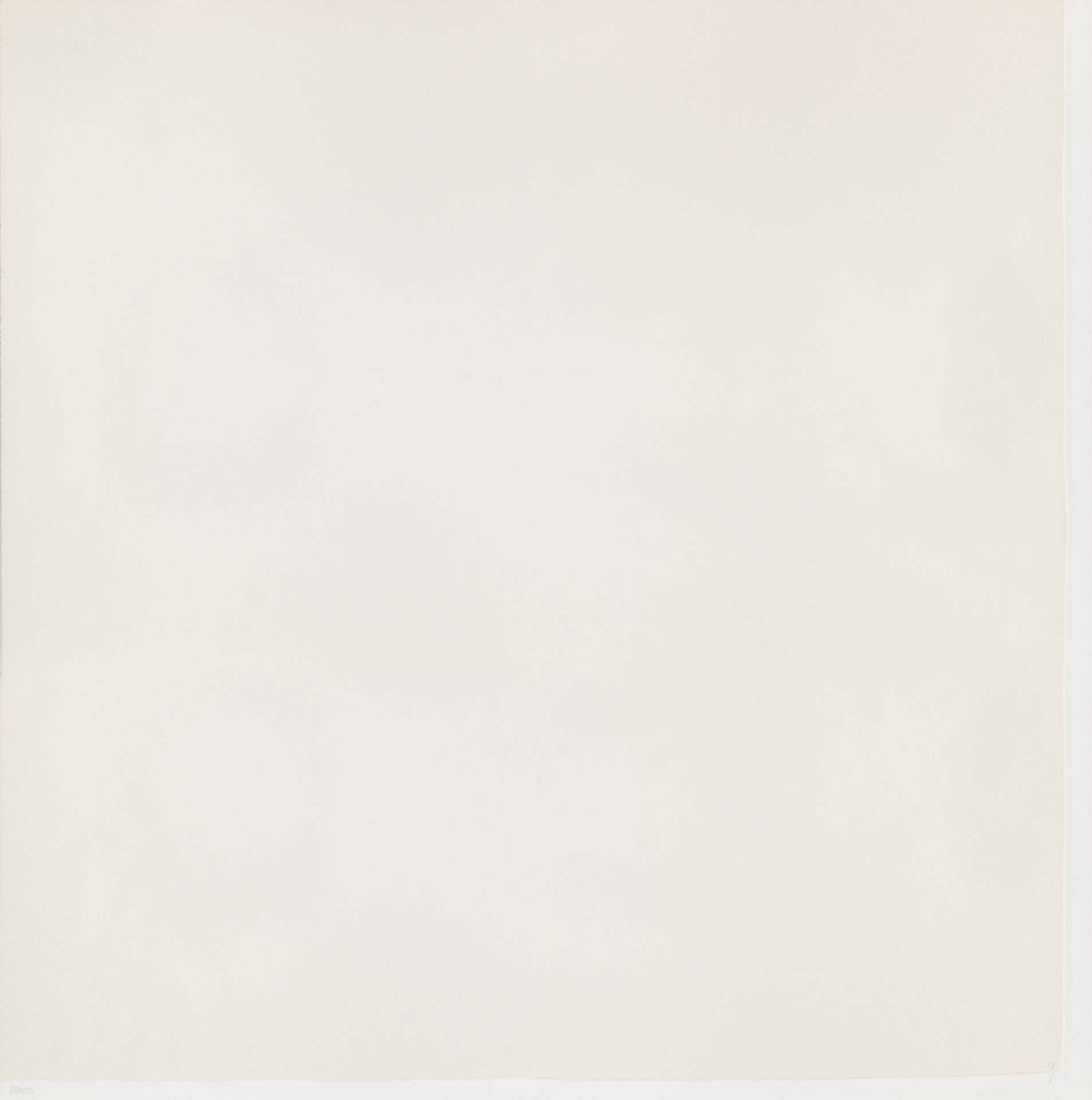 Minimalismus - - Robert Ryman. (1930