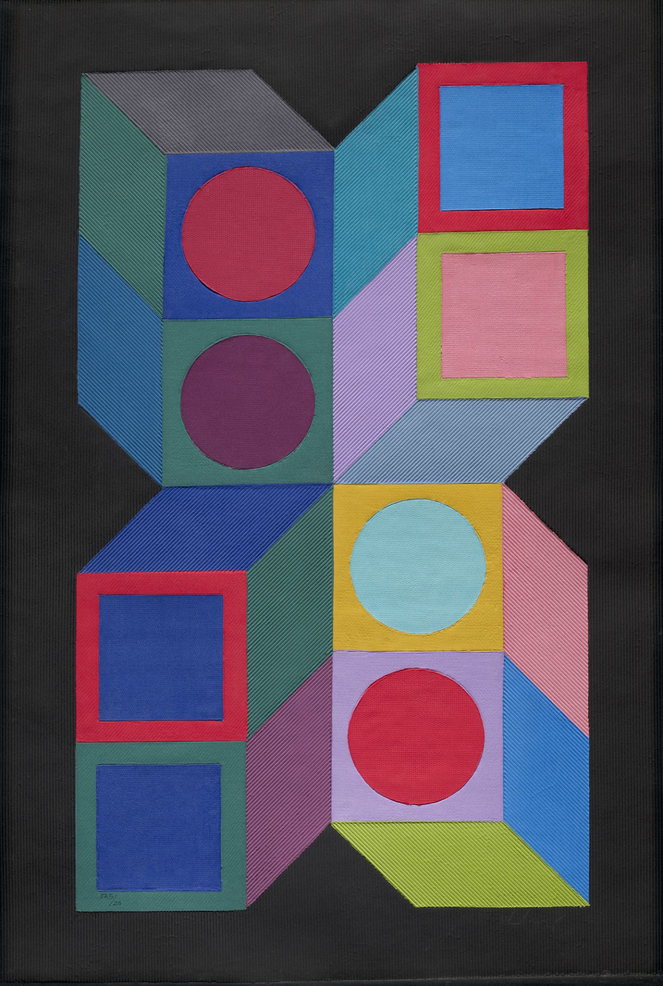 Victor Vasarely.  (1906 Pécs - 1997