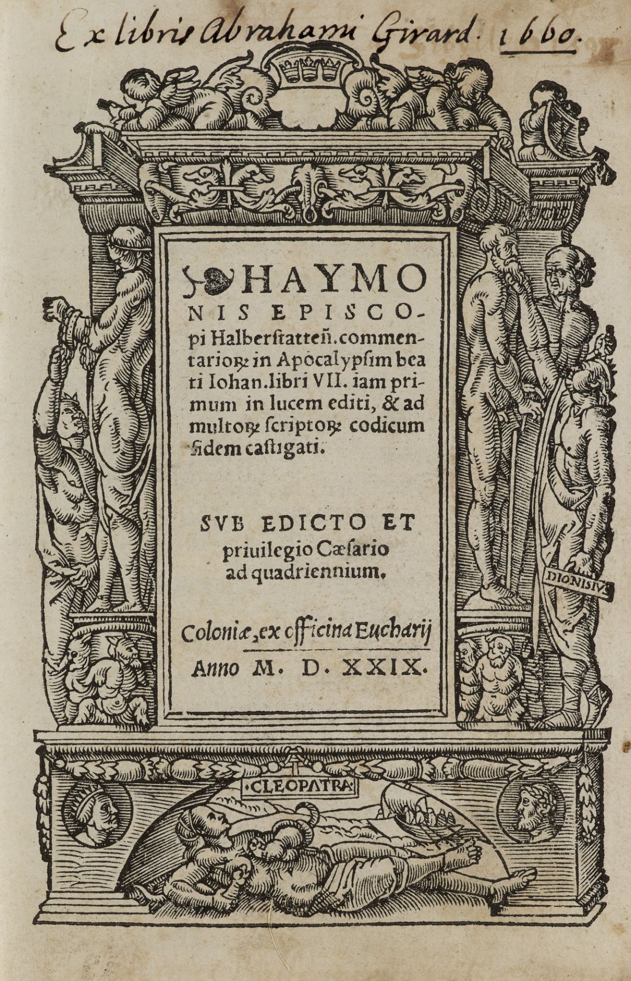 Haymo von Halberstadt. Commentariorum - Image 2 of 2