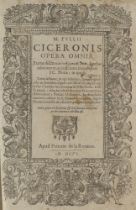 Marcus Tullius Cicero. Opera omnia,