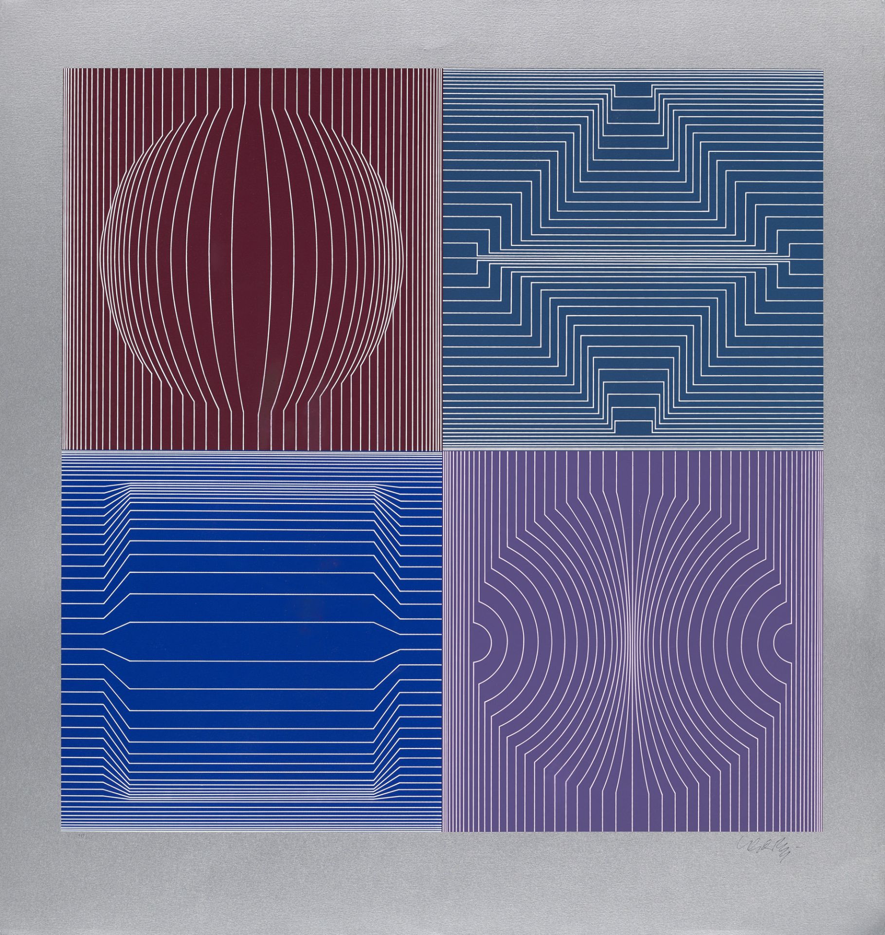 Victor Vasarely.  (1906 Pécs - 1997