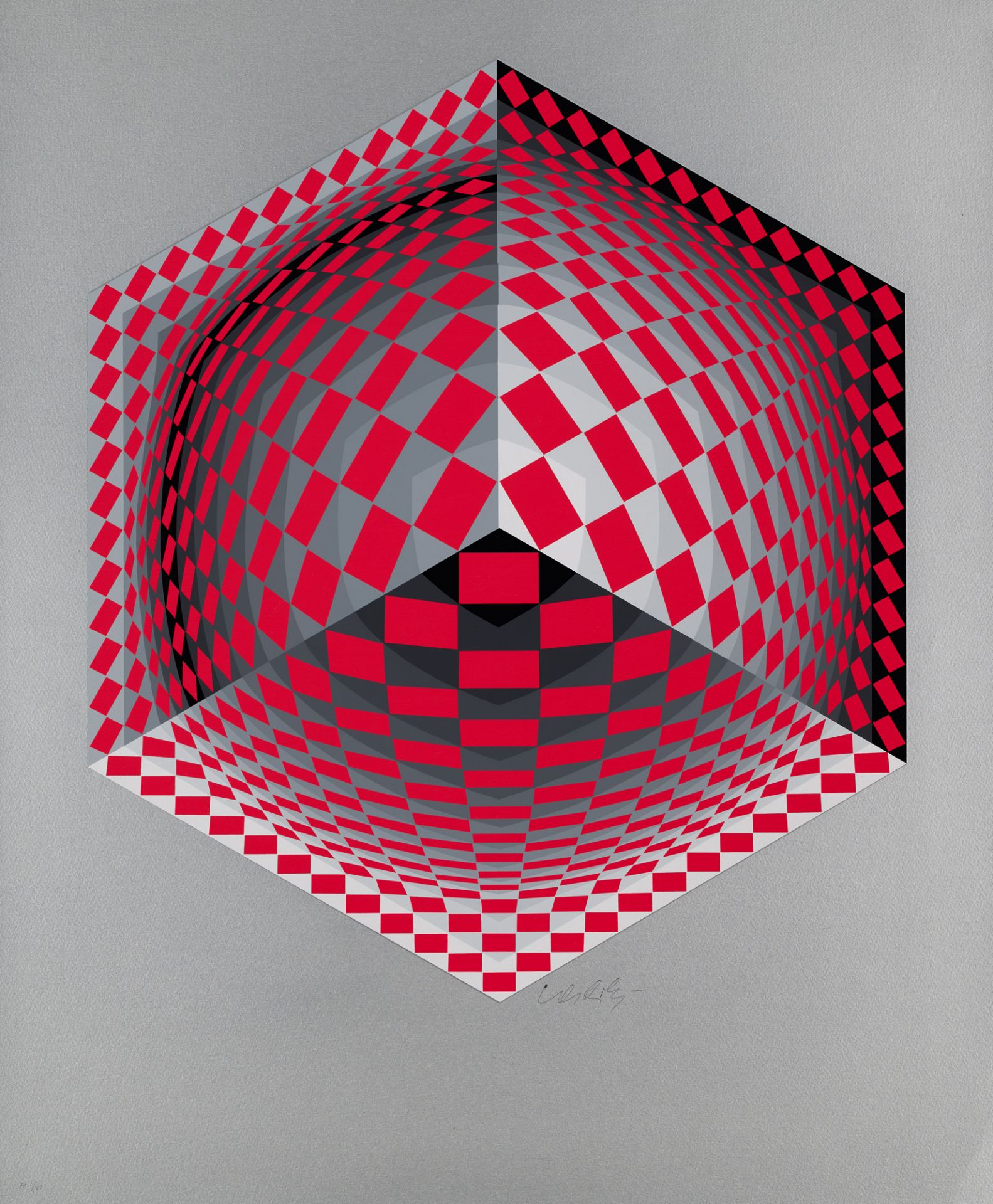 Victor Vasarely.  (1906 Pécs - 1997