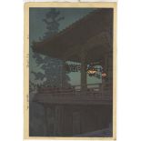 Hiroshi Yoshida, Nara, Original Japanese Woodblock Print