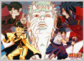 Naruto, Original Japanese Anime Poster