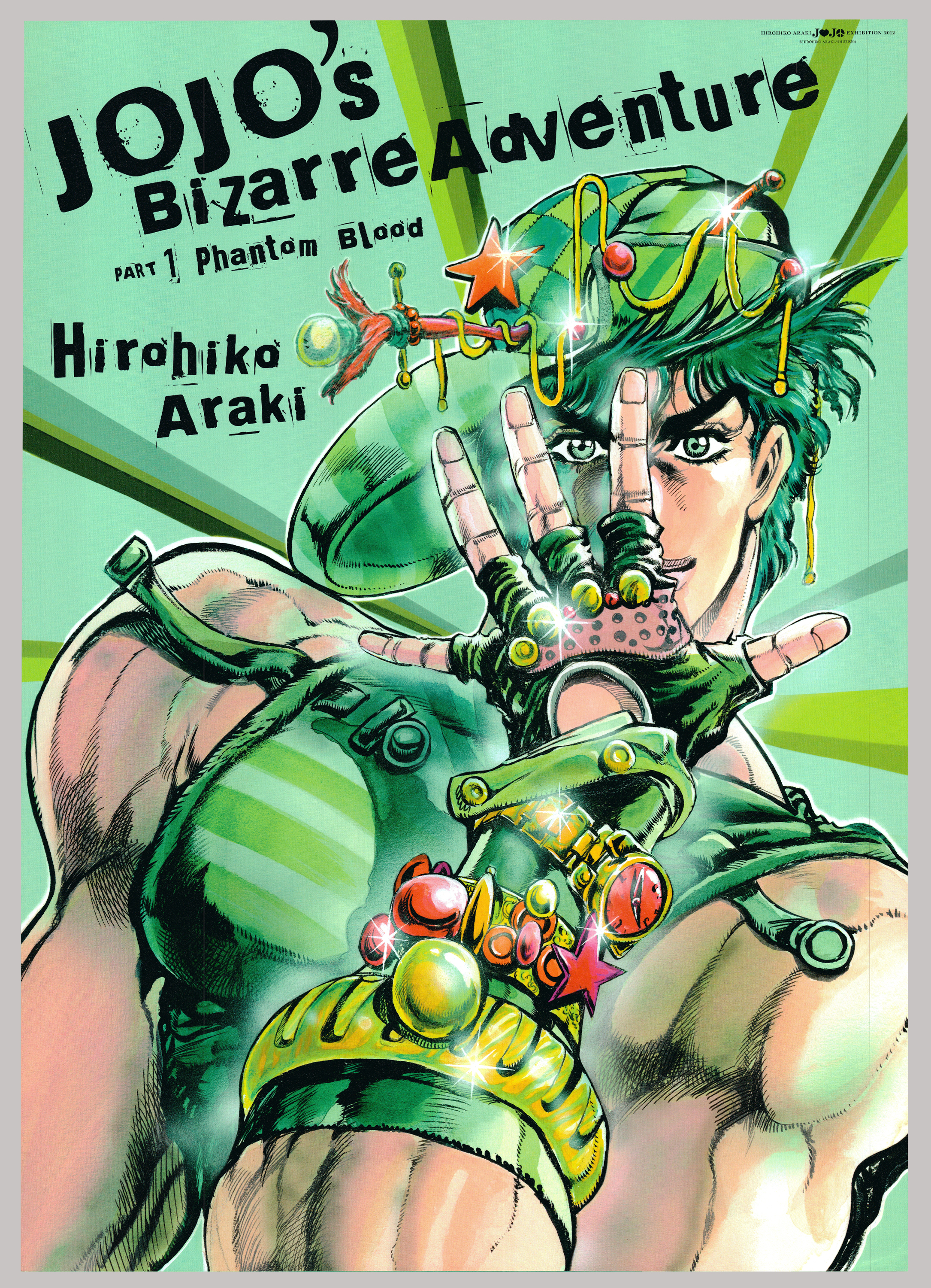 Jojo's Bizarre Adventure, Original Anime Poster