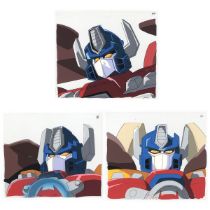 Transformers, Set of 3, Original Anime Production Cel