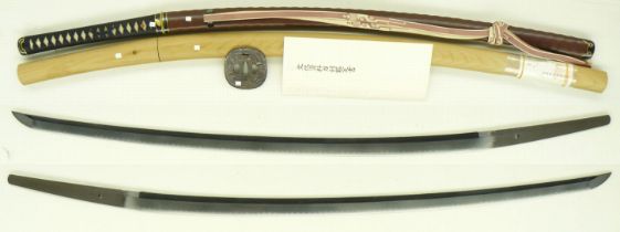 Katana signed Noshu Seki-ju KANEMOTO, Japanese Blade