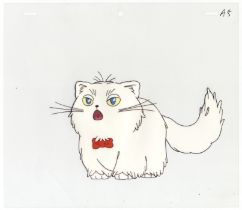 Little Memole, Cat, Original Anime Production Cel