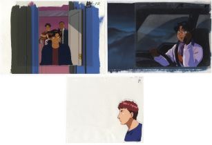 The Kindaichi Case Files, Set of 3, Original Anime Production Cel