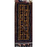 Persian Bokhara saddle bag, 135 x 55