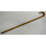 Crook handled horse measuring stick, 99cm long