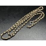9k belcher necklace, 45cm long, 5.7g