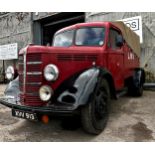 1940s Bedford MSD Flat Lorry, XVV 913, Chassis no MSD 24440, Engine no 2699, both numbers correspond