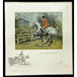 'Snaffles' (Charles Johnson Payne, 1884-1967) - 'The Timber Merchant', signed, colour print, 46 x