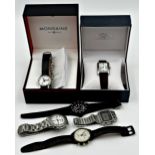 A collection of Gent's watches to include Gent's Rotary wristwatch , 27mm, box and guarantee card,