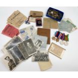 Interesting mixed military ephemera lot mainly linked to Sergeant Harry Swainbank, comprising The