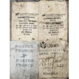 Four coffee sacks