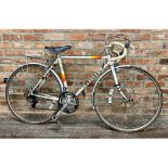 Vintage Peugeot Robert Millar racing bike