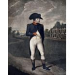William Satchwell Leney (1769-1831) after Jean Baptiste Isabey - 'Napoleon a Malmaison', colour