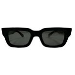 A pair of Chimi sunglasses in black. Comes with branded hard case, soft pouch, cleaning cloth and