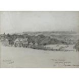 Lionel Edwards (1868-1966) - 'Norwood Grange, Hungerford, signed, inscribed 'To the Hansons with