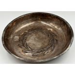 Duchess of Sutherland Cripples Guild - Arts and Crafts silver plate on copper repousse dish, with