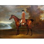 Alessandro Maffei (1790-1859, Italian)-"Horse with man", signed, inscribed certificate of