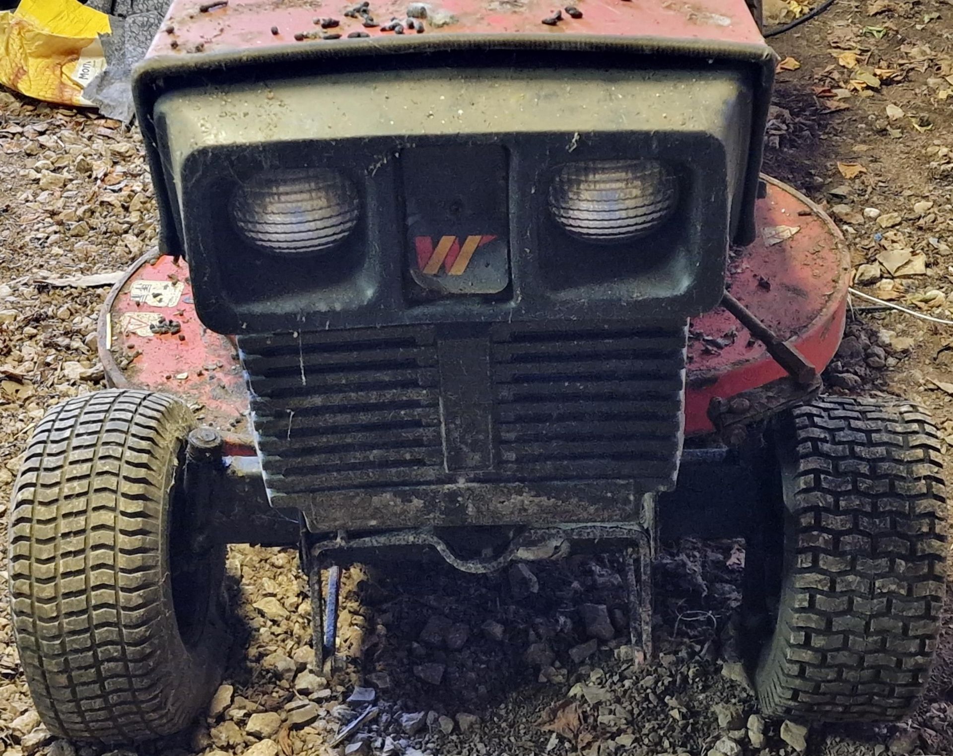 Vintage Westwood petrol powered ride on mower - Image 2 of 3